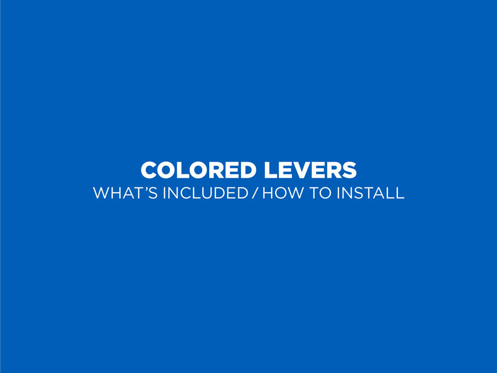 Lever Mounts - Coloured Lever