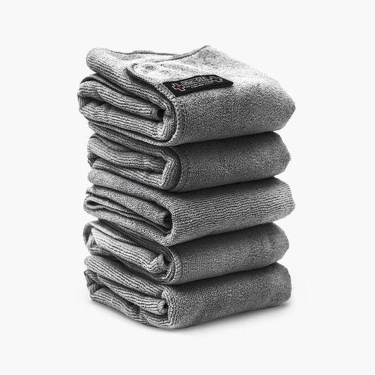 5 x  Luxury Microfibre Polishing Cloth