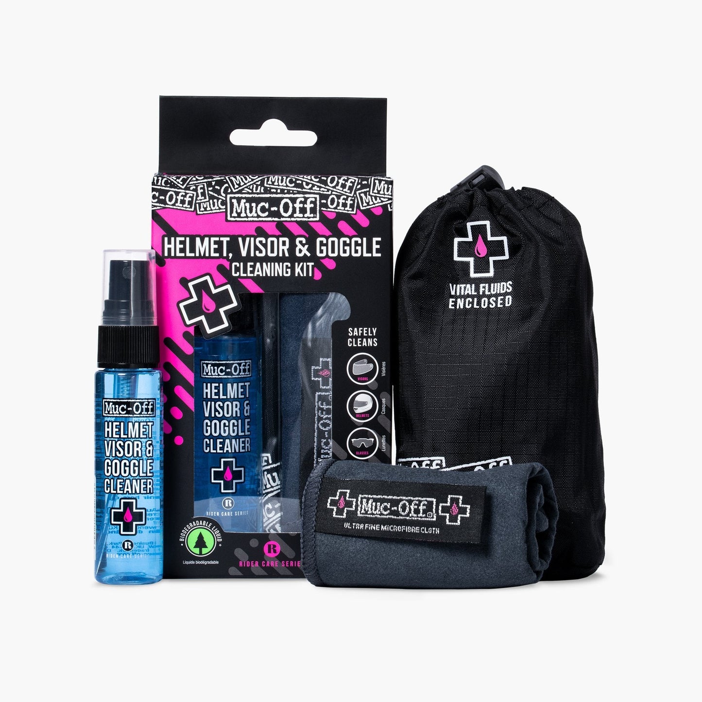 Visor, Lens & Goggle Cleaning Kit